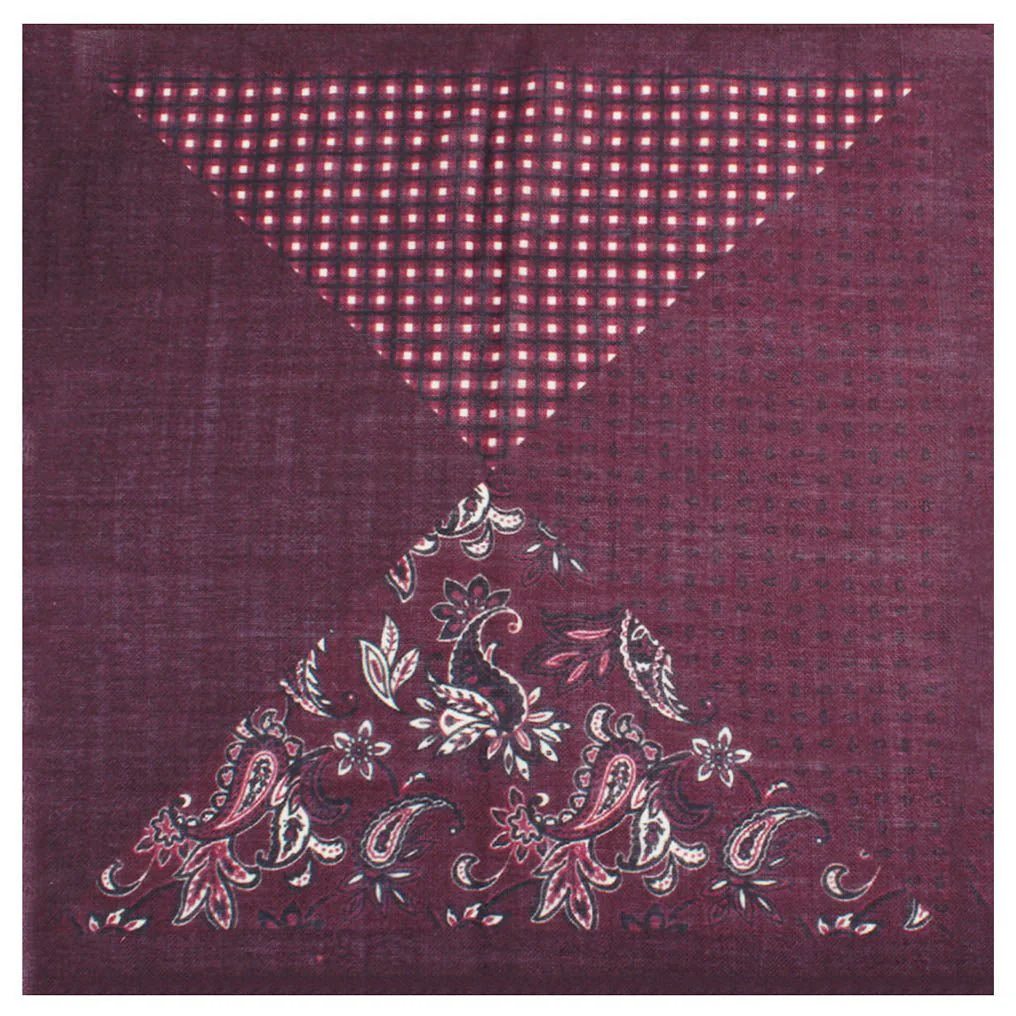 Mr. Bandito Wool Pocket Square - OTAA