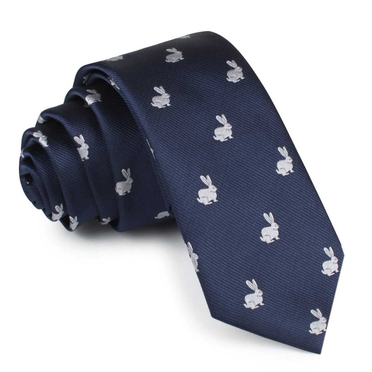 Ysl Necktie Rabbit Curious Rabbit Skinny Tie - Handmade Neckties, Bowties & Dress Shirts