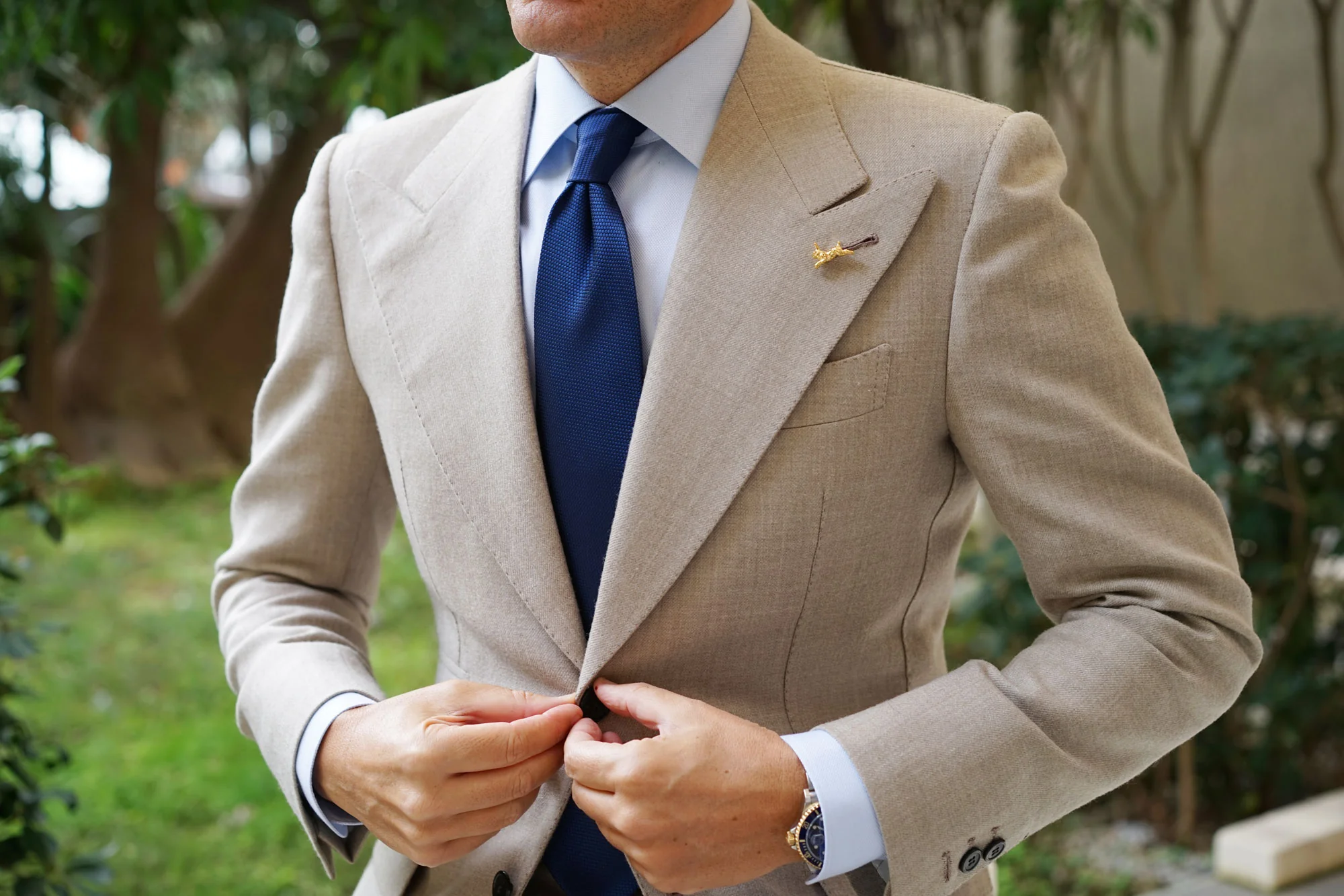 Gold Jack Rabbit Lapel Pin - OTAA