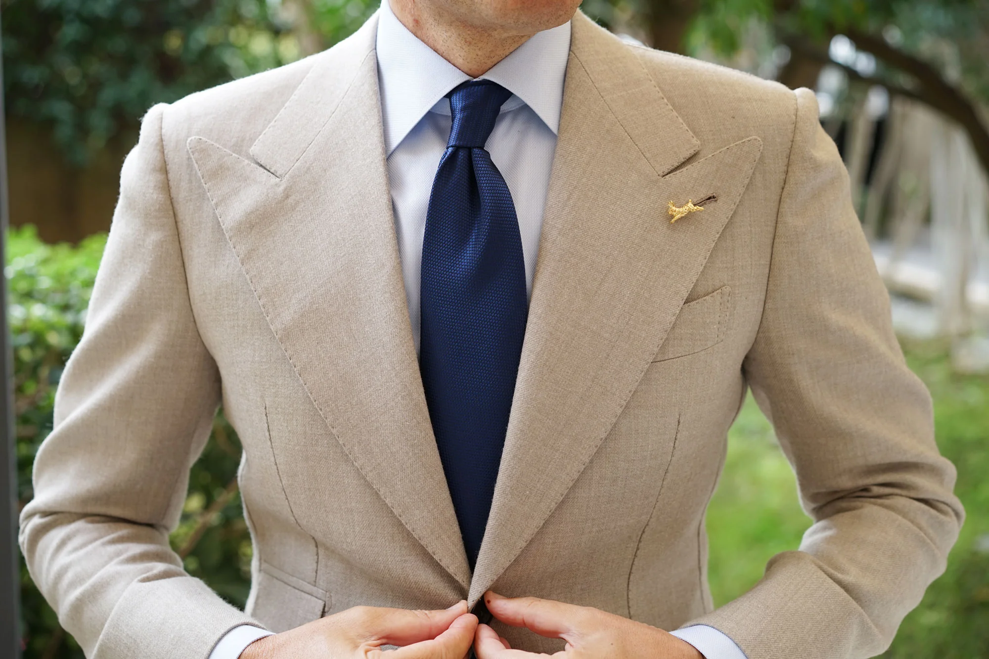 Gold Jack Rabbit Lapel Pin - OTAA