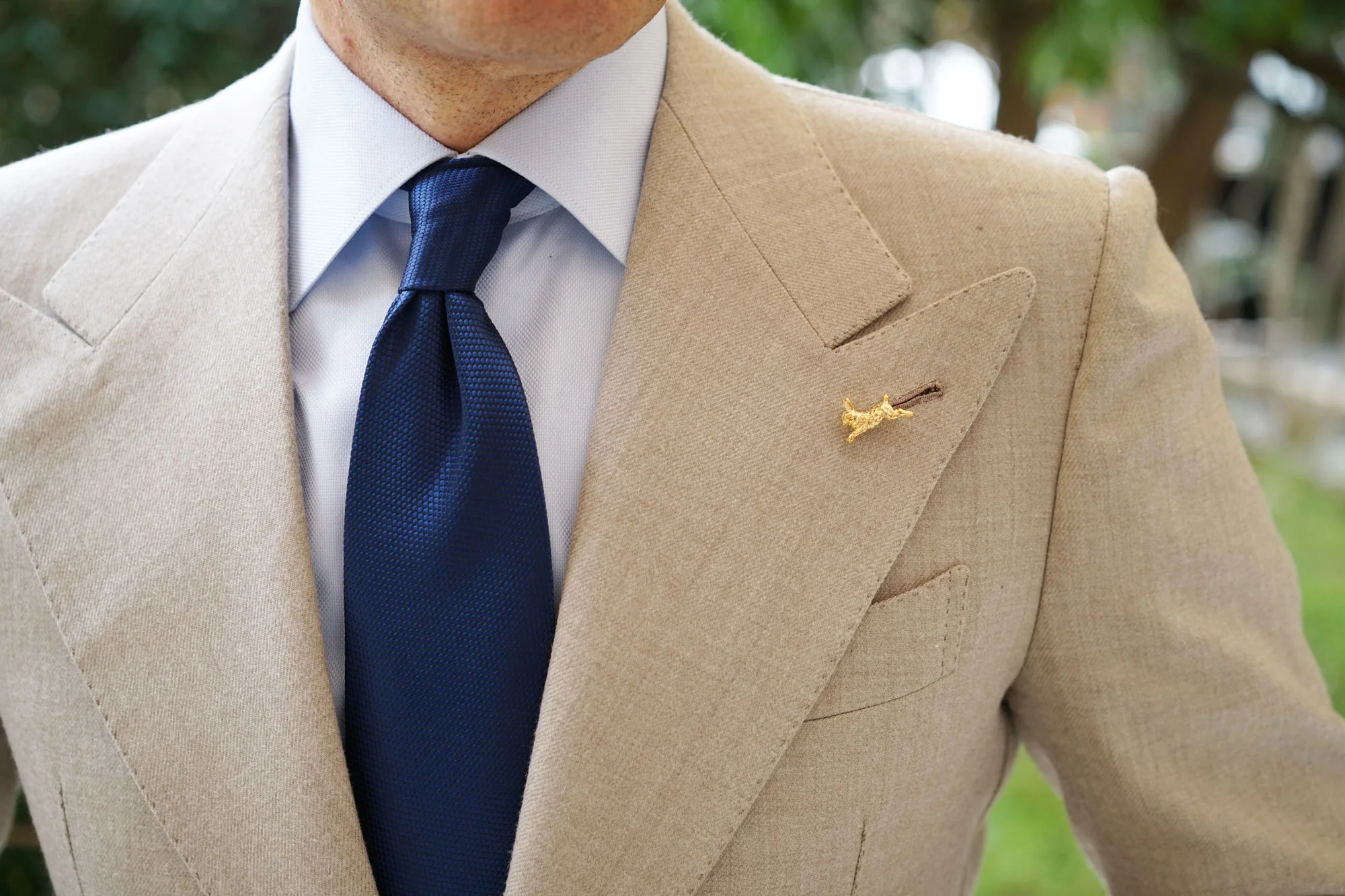 Gold Jack Rabbit Lapel Pin - OTAA